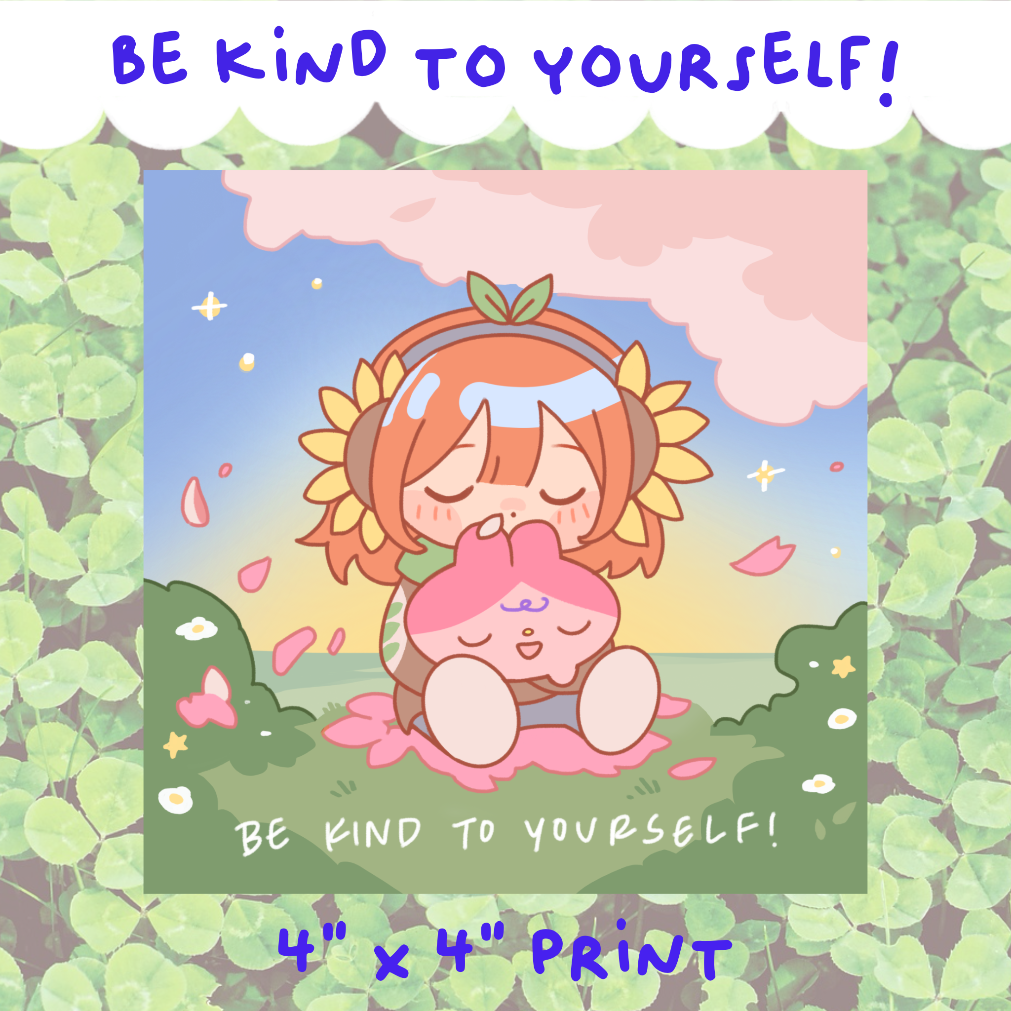 be kind to yourself! print