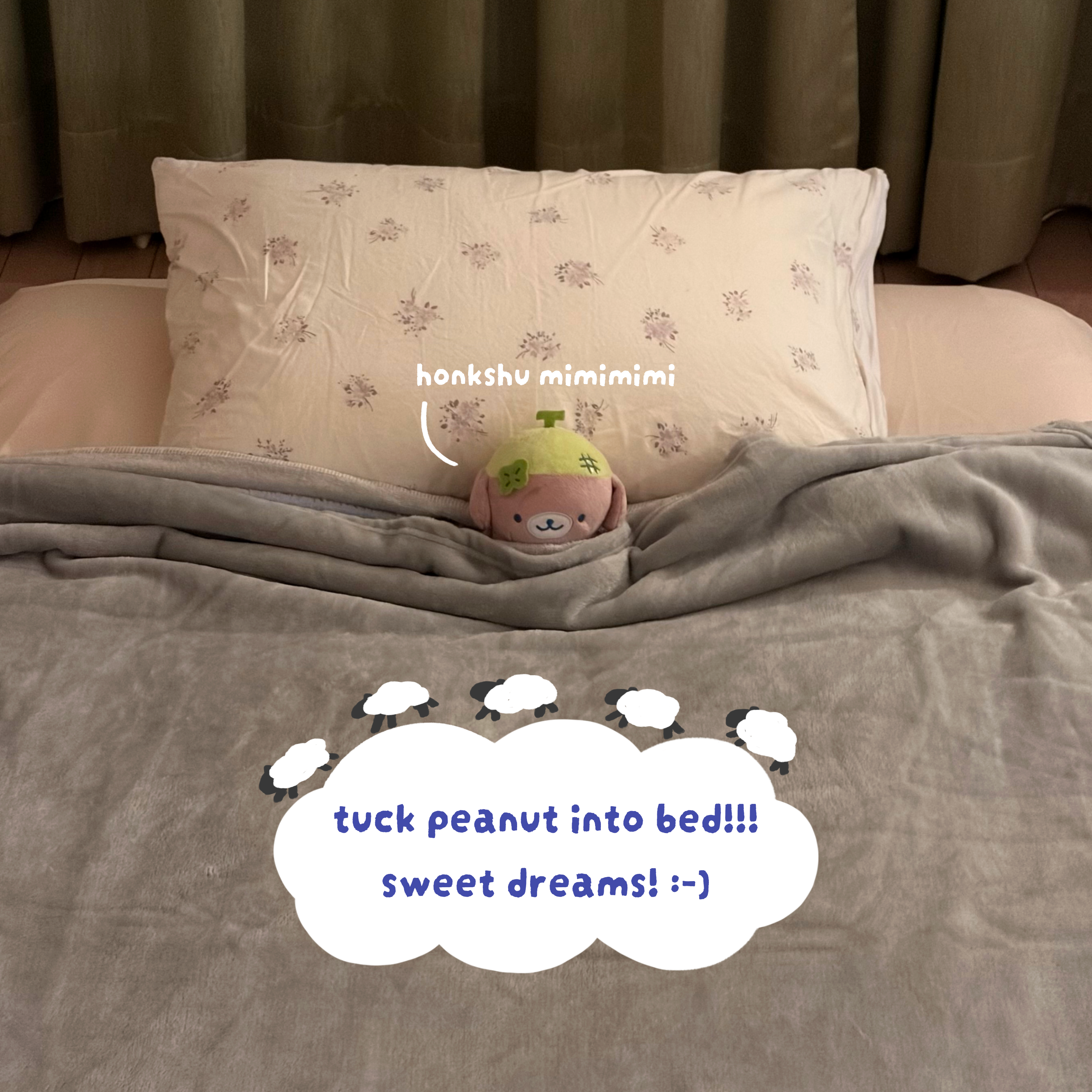 [ preorder ] peanut plushie