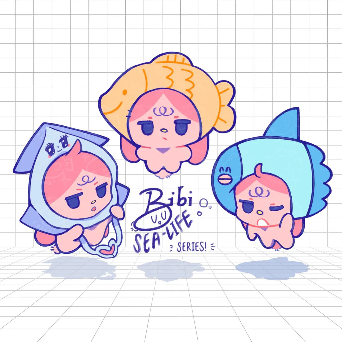 bibi sea-life sticker